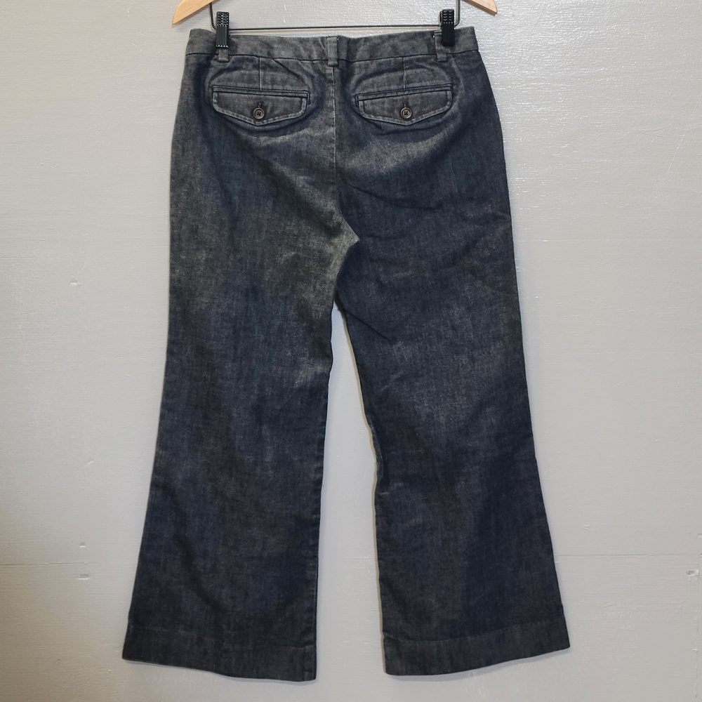 GAP Women's Deep Indigo Wide-Leg Jeans - Picture 2 of 3